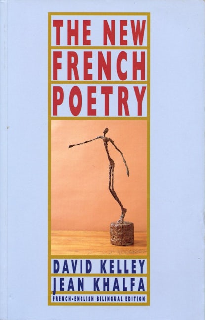 Book cover image for The New French Poetry ISBN: 9781852242602